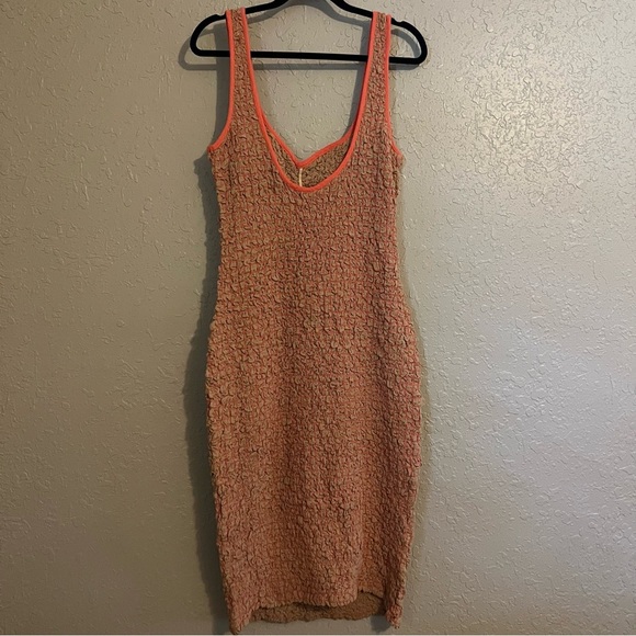 NWT Free People Set The Bar Midi Dress Size Large - Picture 4 of 6